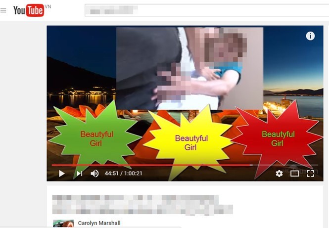 YouTube tại Việt Nam tràn ngập video khiêu dâm