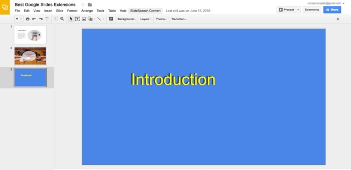 Bạn dùng Google Slides? Hãy cài thêm 3 extensions này cho Chrome Bạn dùng Google Slide? Hãy cài thêm 3 extensions này cho Chrome