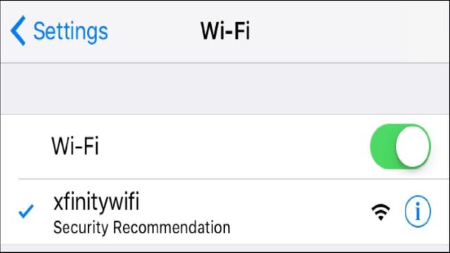 Vì sao iPhone hiện cảnh báo “Security Recommendation” khi kết nối Wi-Fi?