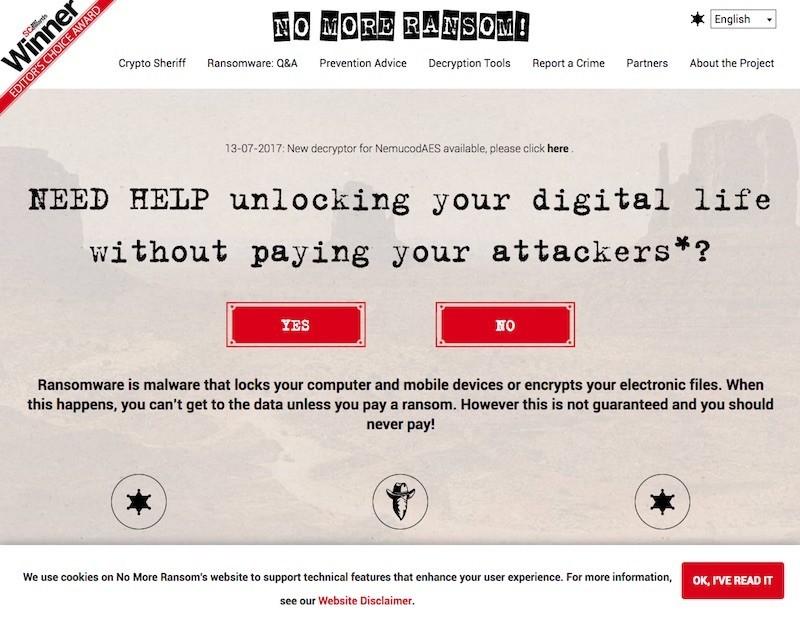 Sau 1 năm, No More Ransom đã cứu được 28.000 máy tính bị nhiễm malware