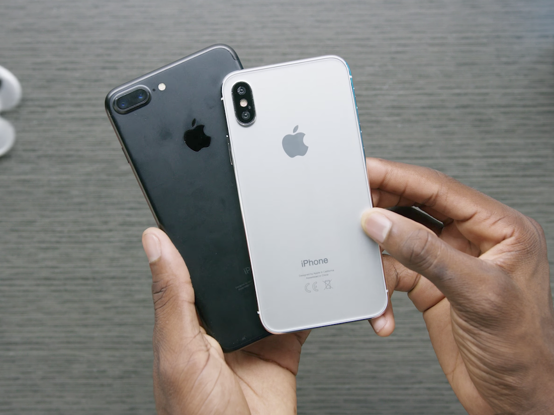 Ngắm mô hình iPhone 8 “sát sườn” tin đồn nhất 