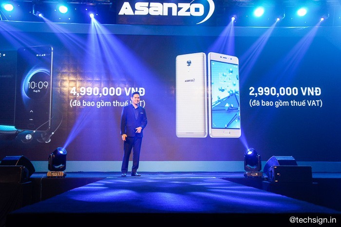 Thương hiệu Việt Asanzo lên kệ hai smartphone Asanzo Z5 và S5, giá từ 3 triệu Thương hiệu Việt Asanzo lên kệ hai smartphone Asanzo Z5 và S5, giá từ 3 triệu