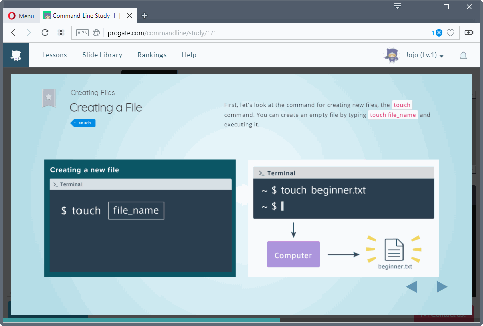 Progate: website học lập trình online miễn phí