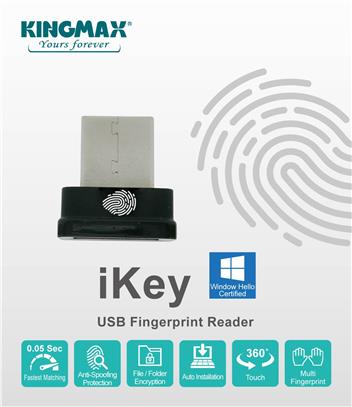 Kingmax giới thiệu đầu đọc vân tay USB nhỏ nhắn