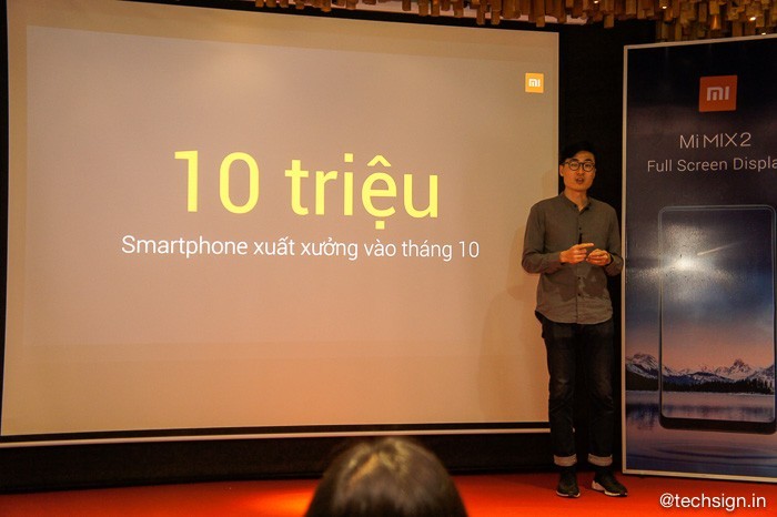 Xiaomi Mi MIX 2 bán tại Việt Nam từ ngày mai, giá 13 triệu đồng