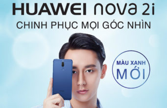 Huawei chính thức ra mắt nova 2i màu xanh Aurora Blue