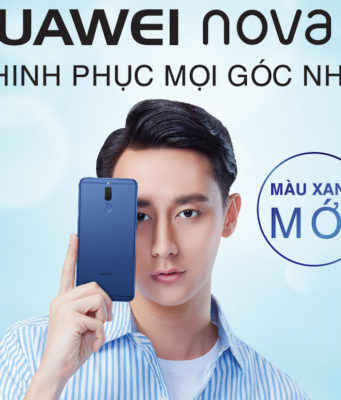 Huawei chính thức ra mắt nova 2i màu xanh Aurora Blue