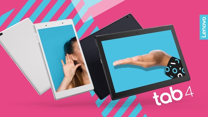 Lenovo giới thiệu hai máy tính bảng Tab 4 Series cho gia đình