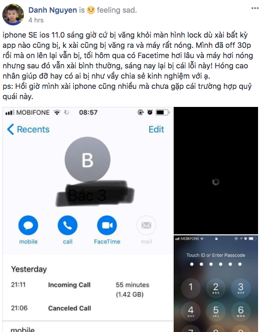 Sáng nay nhiều chiếc iPhone bị hiện tượng Respring, có hai cách tạm khắc phục vấn đề này Sáng nay nhiều chiếc iPhone bị hiện tượng Respring, có hai cách tạm khắc phục vấn đề này