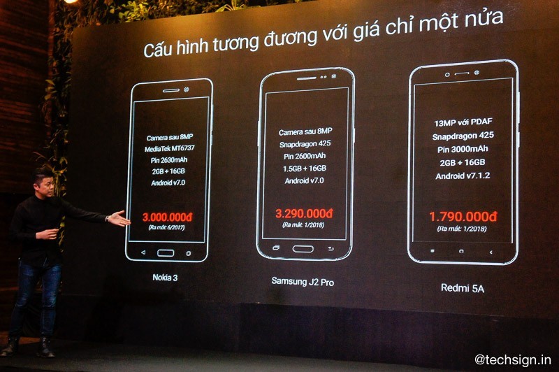 Xiaomi ra mắt 'smartphone mức giá trung thực' Redmi 5A