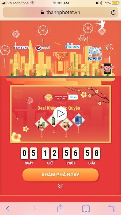 Google, Publicis One và Tiki ra mắt phương thức mua sắm độc đáo mùa Tết 2018