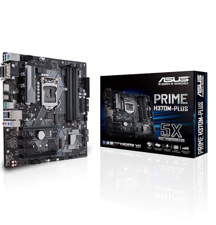 ASUS ra mắt dòng bo mạch chủ mới dùng chipset H370, B360 và H310