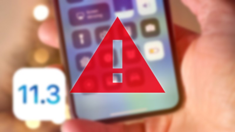iPhone 8 bị liệt cảm ứng khi nâng cấp lên iOS 11.3 nếu sử dụng màn hình lô