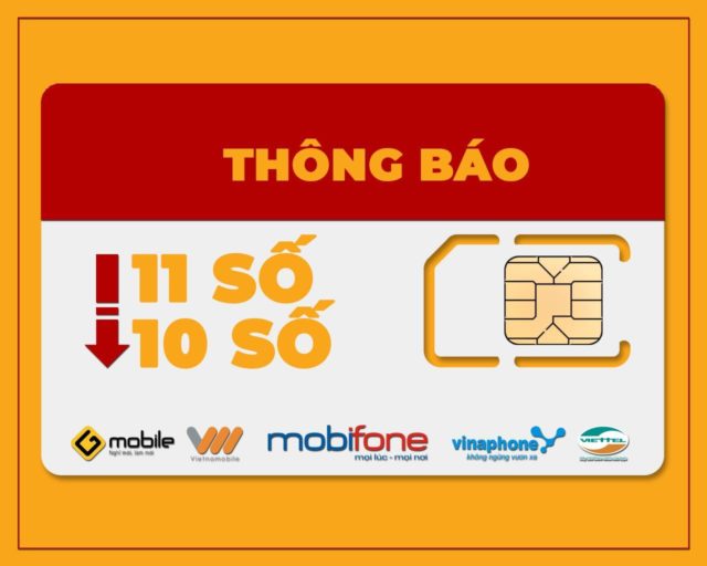 Chuyển tất cả thuê bao 11 số sang 10 số từ ngày 15/9 Chuyển tất cả thuê bao 11 số sang 10 số từ ngày 15/9