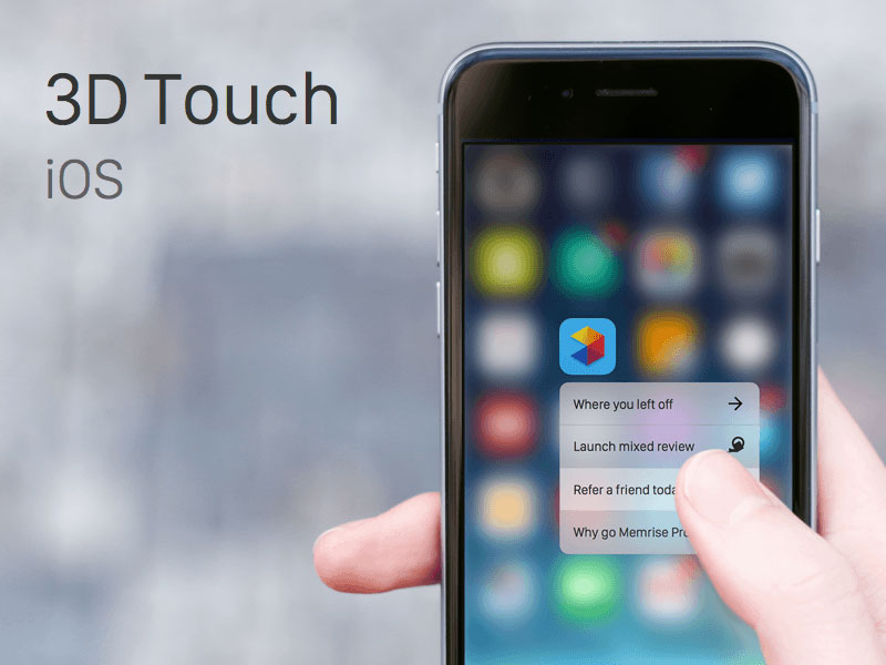 Hướng dẫn sử dụng 3D Touch của iPhone