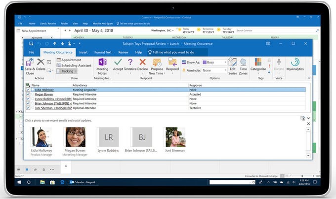 Microsoft cập nhật tính năng mới cho bản Outlook trên điện thoại