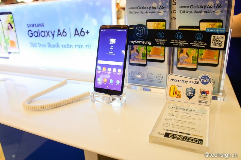 Thế Giới Di Động ghi nhận hơn 13.000 đơn đặt hàng Galaxy A6/A6+