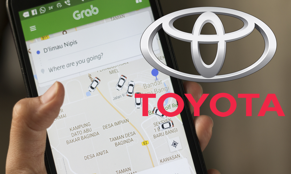 Toyota đầu tư 1 tỷ USD vào Grab