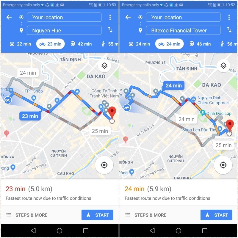 Thủ Thuật Cực Hữu Ích Trên Google Map Dành Cho Khách Du Lịch • Robin Hotel  Đà Nẵng. Robin Hotel Danang.