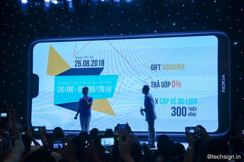 Nokia 6.1 Plus ra mắt thị trường Việt, giá 6,59 triệu đồng