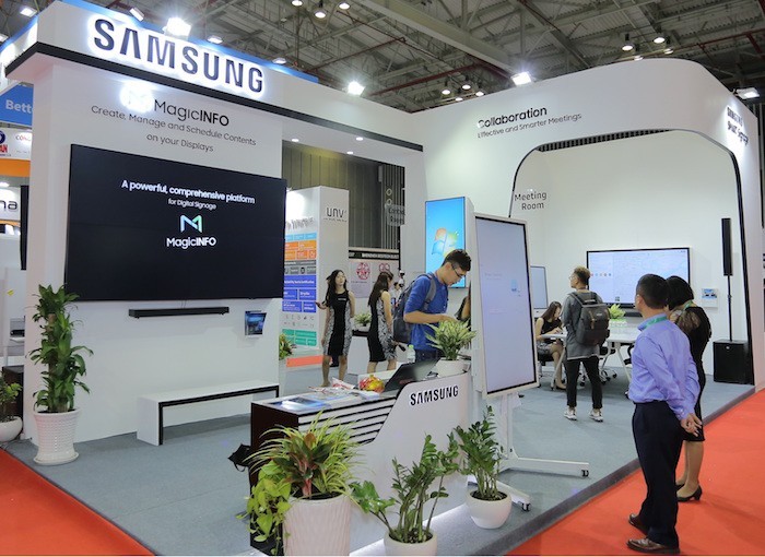 Samsung giới thiệu các giải pháp màn hình trình chiếu và kiểm soát an ninh toàn diện cho doanh nghiệp