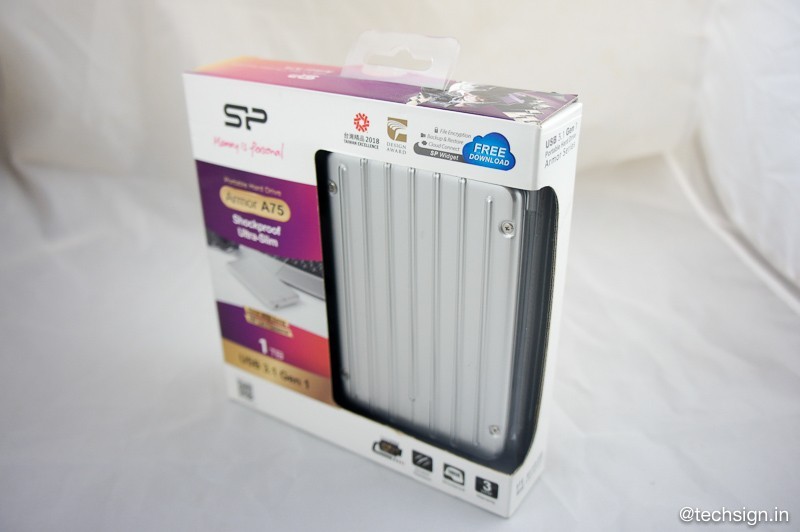 Silicon Power Armor A75: ổ cứng di động siêu mỏng với khả năng chống va đập