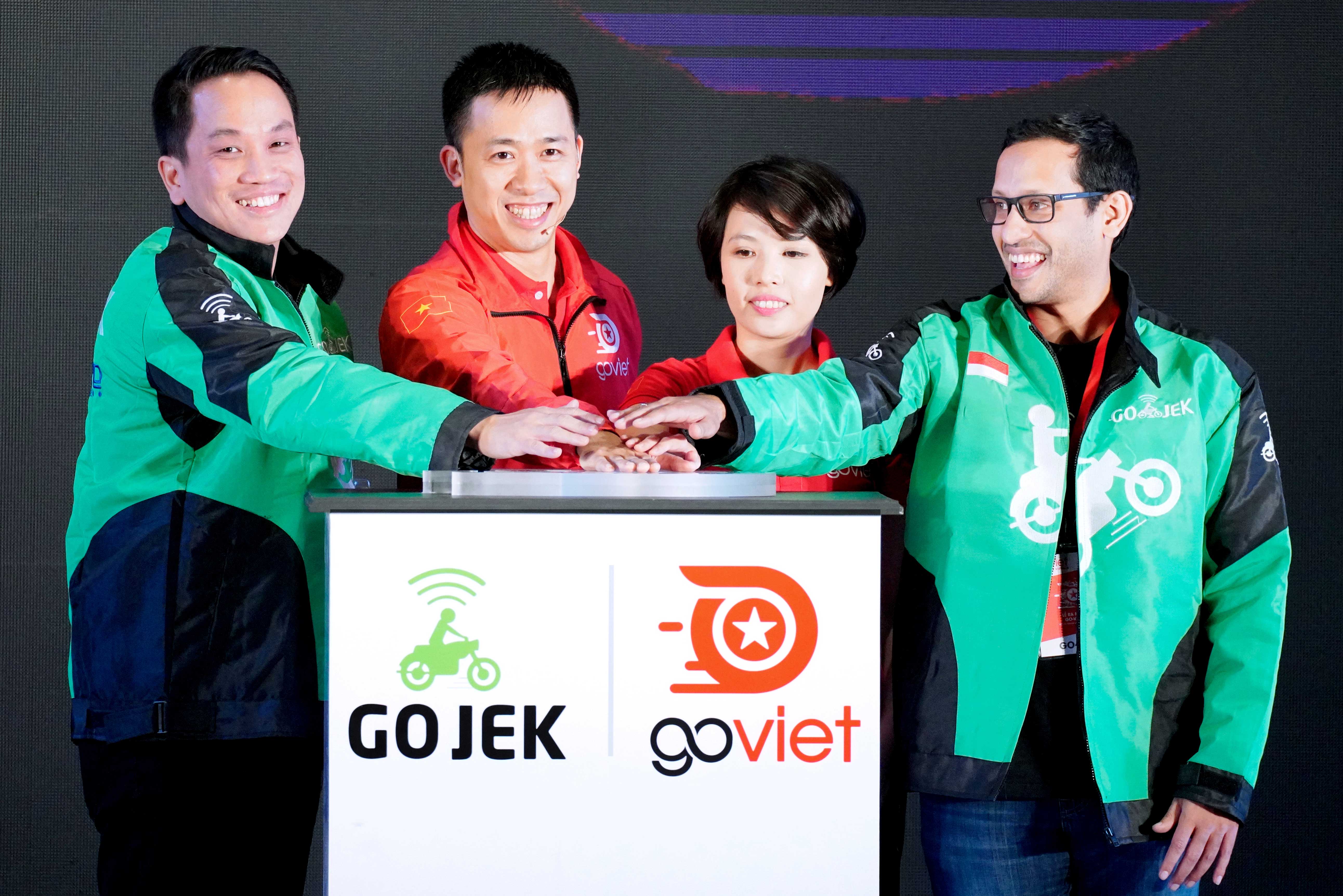 Go-Viet ra mắt dịch vụ chia sẻ xe công nghệ, cạnh tranh Grab