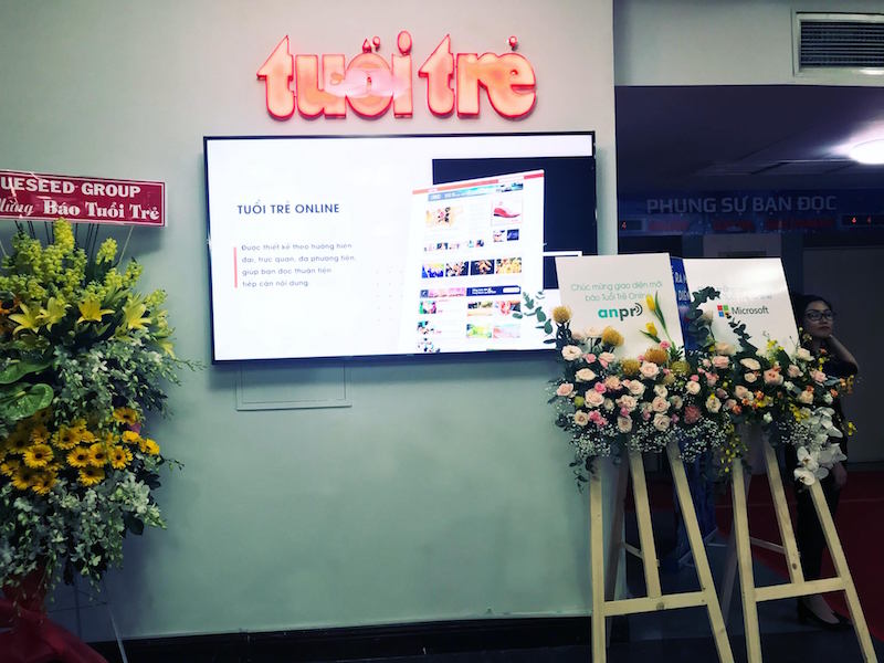 Báo Tuổi Trẻ online trở lại vào 0 giờ ngày 17/10 với giao diện mới