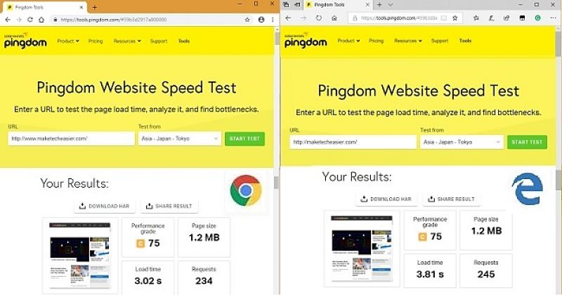 Cuộc đối đầu giữa Edge và Chrome, đâu là trình duyệt tốt nhất 2018?
