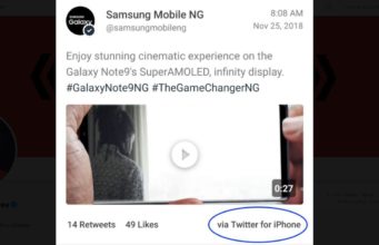 Samsung hai lần dùng iPhone để quảng cáo Galaxy Note9 Samsung hai lần dùng iPhone để quảng cáo Galaxy Note9
