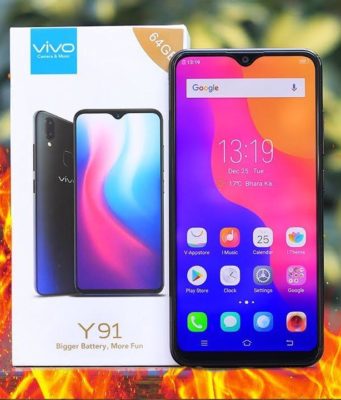 Vivo Y91 ra mắt, RAM 3GB, pin 4030mAh, giá dưới 5 triệu đồng