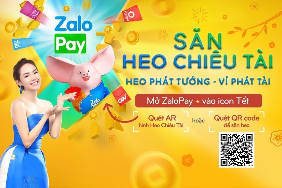 Tung chiến dịch Tết Kỷ Hợi, ZaloPay đạt tăng trưởng 400%