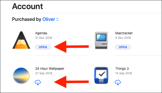 Xem toàn bộ ứng dụng đã tải từ Mac App Store