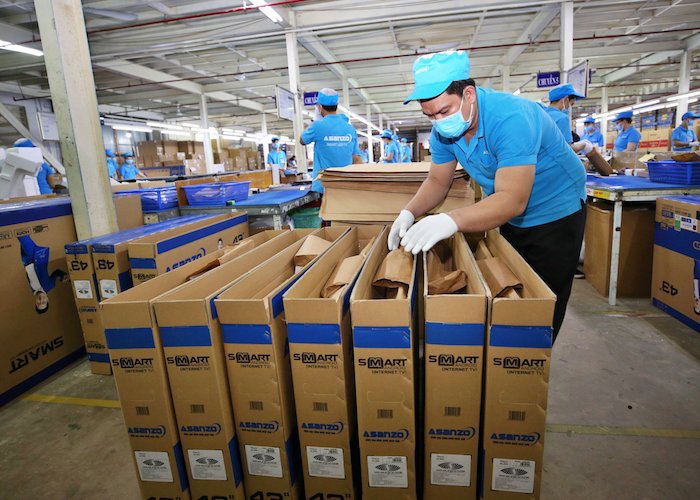 Asanzo sử dụng bao bì bằng giấy tái chế thay cho nilon Asanzo sử dụng bao bì bằng giấy tái chế thay cho nilon
