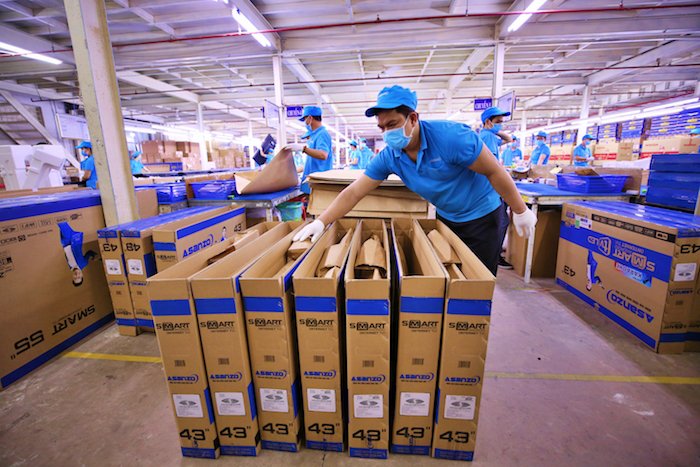 Asanzo sử dụng bao bì bằng giấy tái chế thay cho nilon Asanzo sử dụng bao bì bằng giấy tái chế thay cho nilon