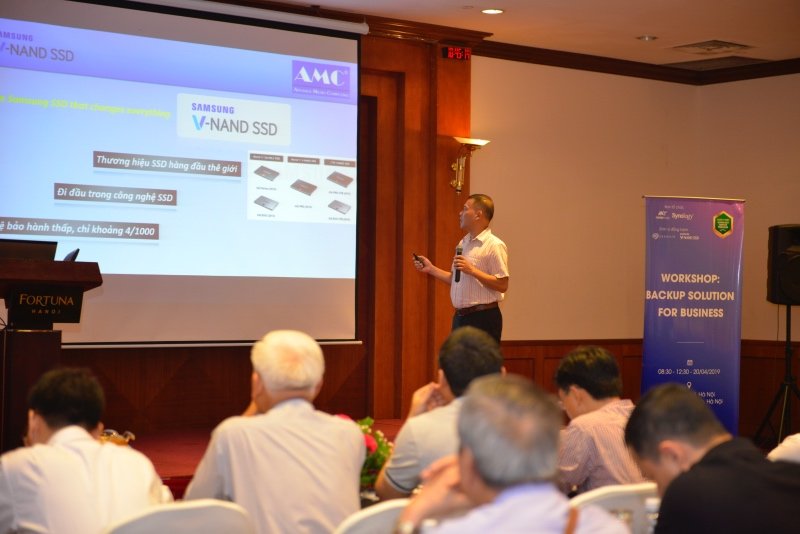 Mstar Corp tổ chức sự kiện Backup Solution for Business tại Hà Nội 