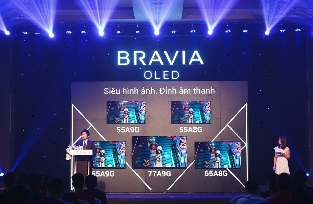 Sony giới thiệu TV OLED A9G Master Series