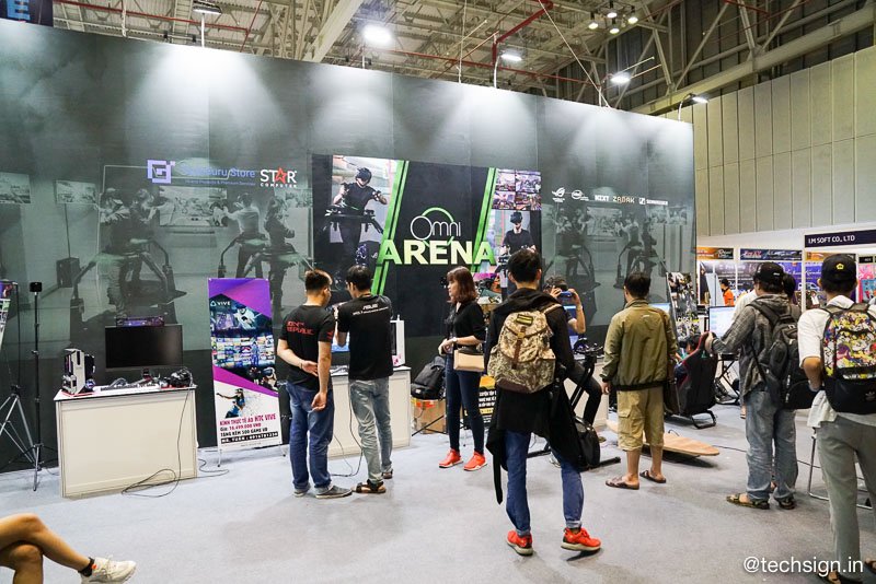 Một vòng quanh triển lãm quốc tế GameCon