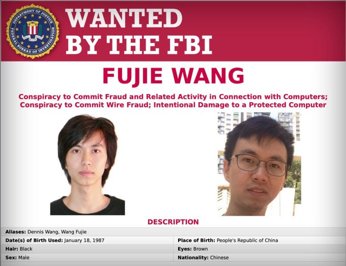 Bộ Tư pháp Mỹ buộc tội tin tặc Trung Quốc đánh cắp hơn 78 triệu hồ sơ trái phép