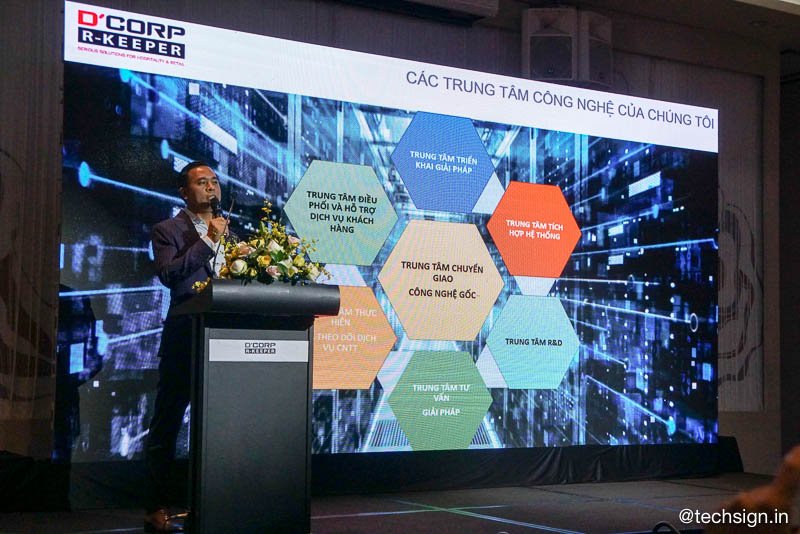 Dcorp R-Keeper Việt Nam mở rộng thành Technology Holding