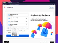 Những điều cần biết về dịch vụ chia sẻ dữ liệu Firefox Send