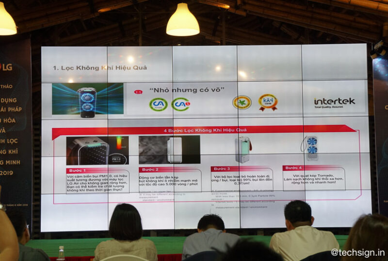 LG triển khai các giải pháp tổng thể về điều hòa và thanh lọc không khí thông minh