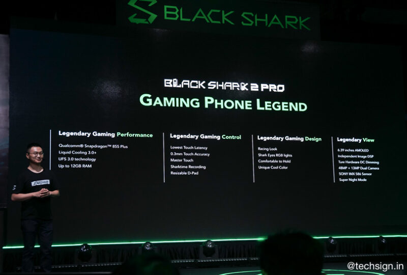 Black Shark 2 Pro ra mắt Đông Nam Á, giá 549 và 649 USD
