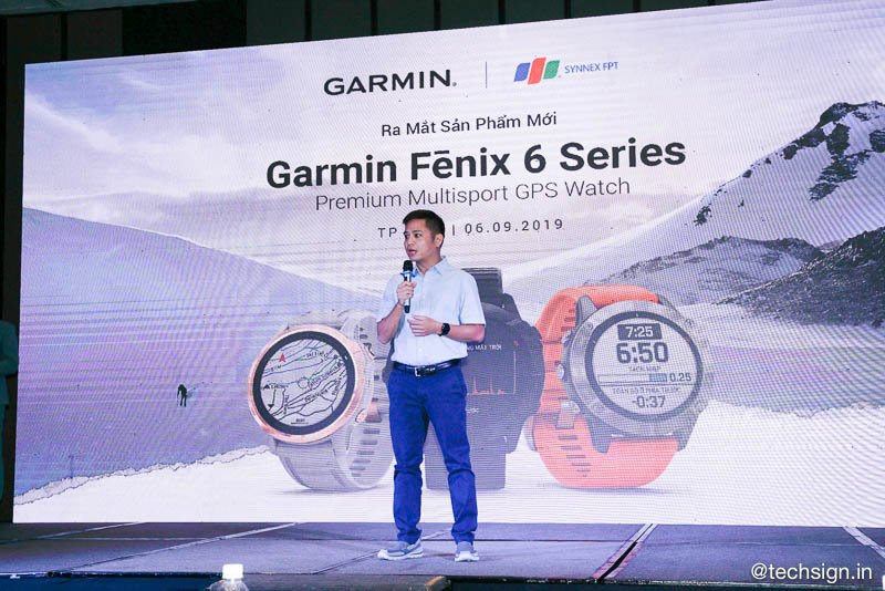 Garmin Fenix 6 series ra mắt tại Việt Nam, mẫu cao cấp dùng sạc năng lượng mặt trời