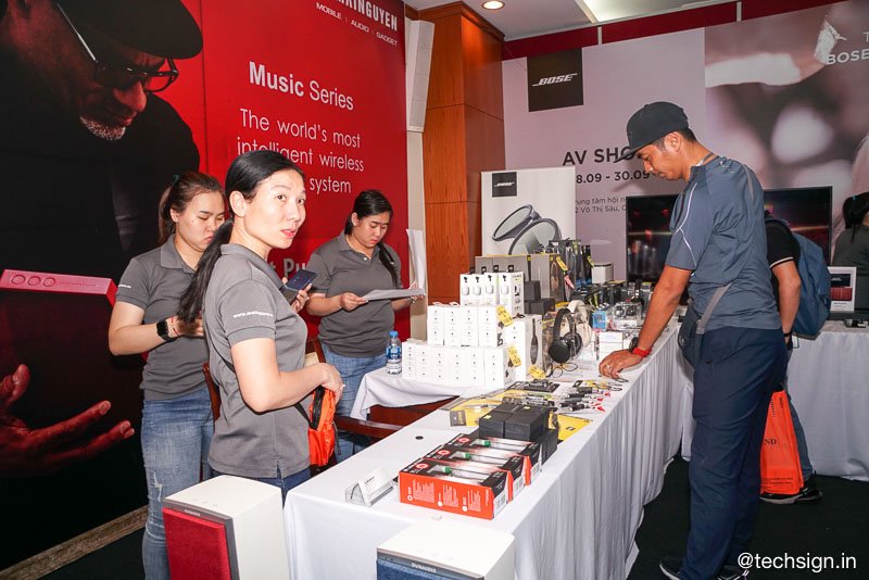 'Sướng mắt, đã tai' tại triển lãm AV Show 2019