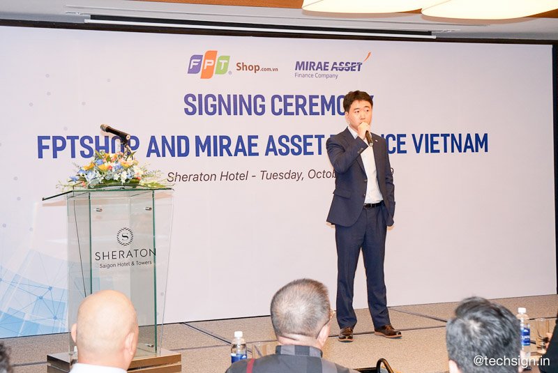 FPT Shop hợp tác Mirae Asset Finance Vietnam triển khai chương trình trả góp nhanh chóng