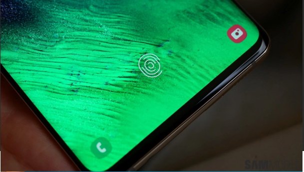 Điện thoại Samsung trong tương lai có thể quét vân tay khi nhập mã pin
