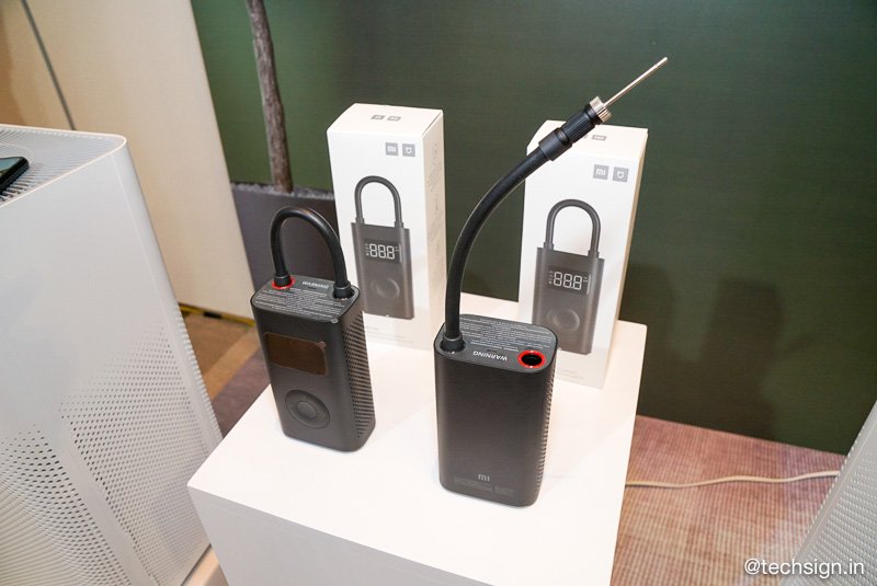 Lần đầu tiên Xiaomi ra mắt smartphone cùng máy lọc không khí, máy bơm hơi