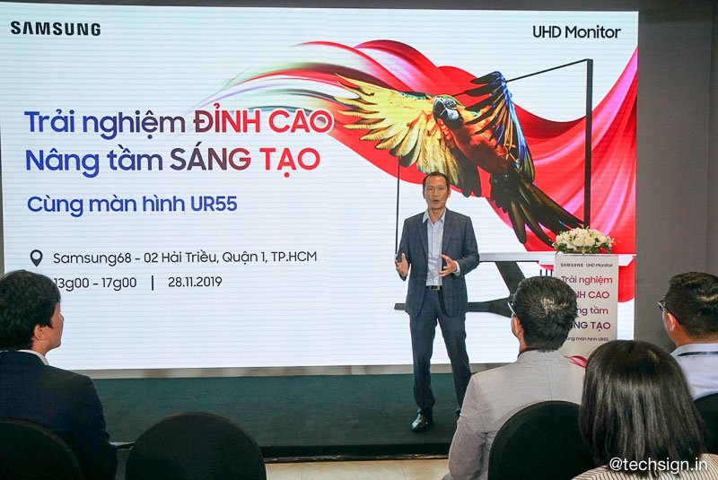 Ra mắt màn hình máy tính Samsung UHD LU28R550