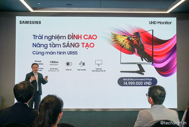 Ra mắt màn hình máy tính Samsung UHD LU28R550